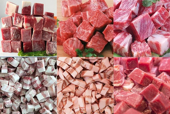 Frozen Meat Cube Cutting Machine Frozen Meat Cube Cutting Machine